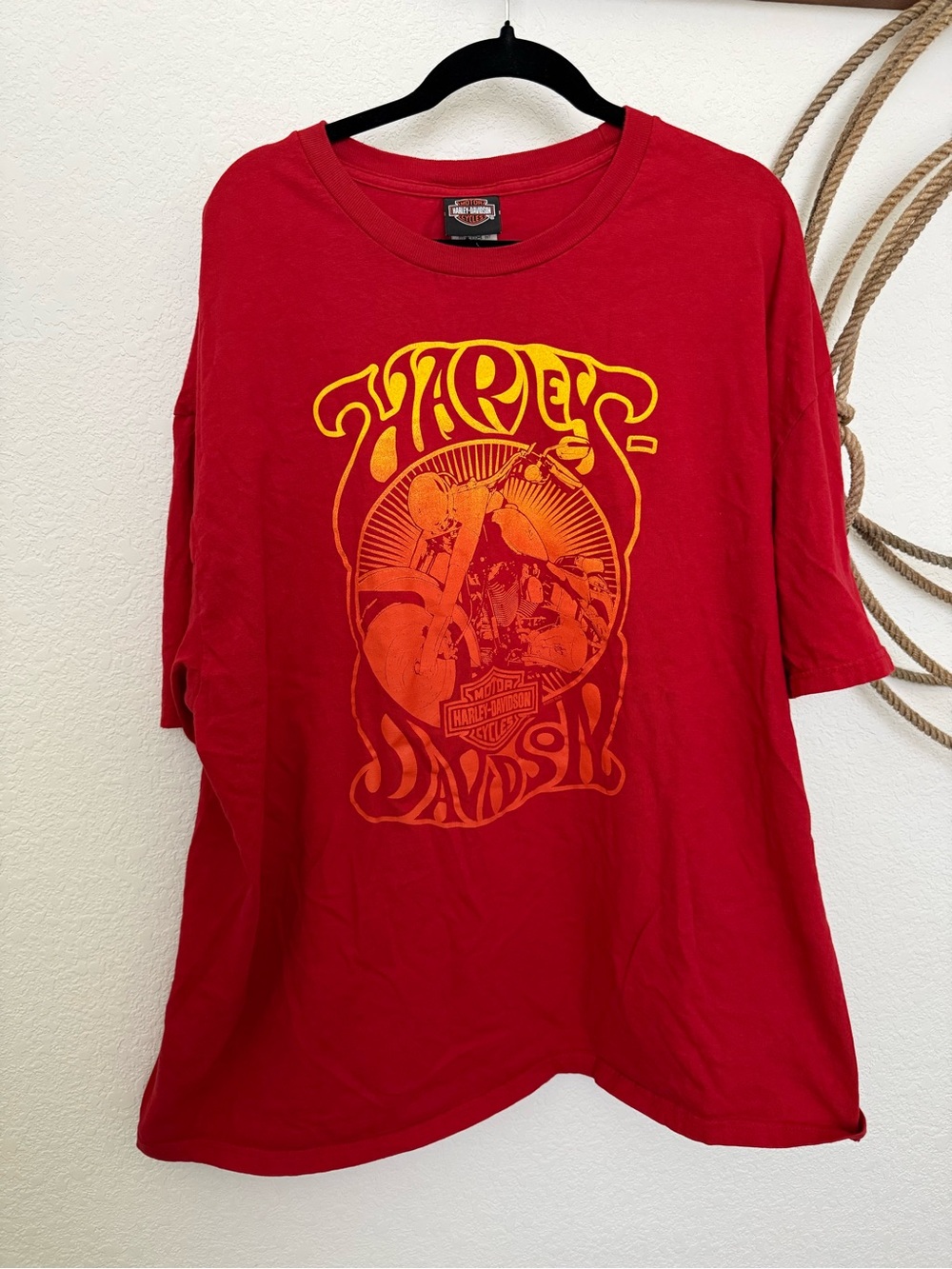 Harley-Davidson Red Graphic Tee